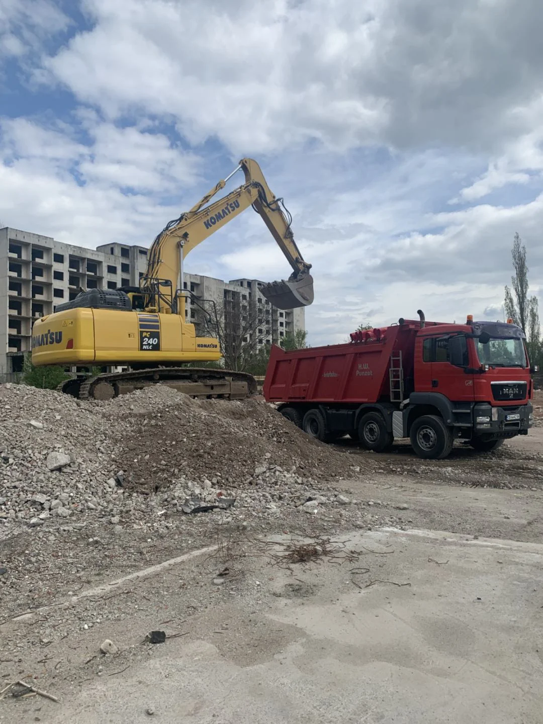 Механизирано разрушаване на сгради - снимка 9